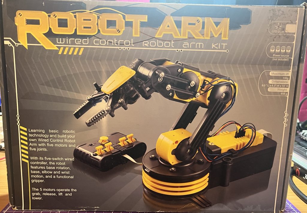 Building the Robotic Arm (More ROBOTS!)
