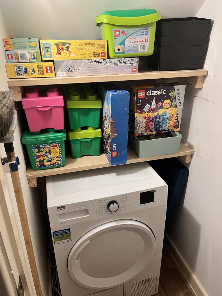 New Shelves for Old Lego