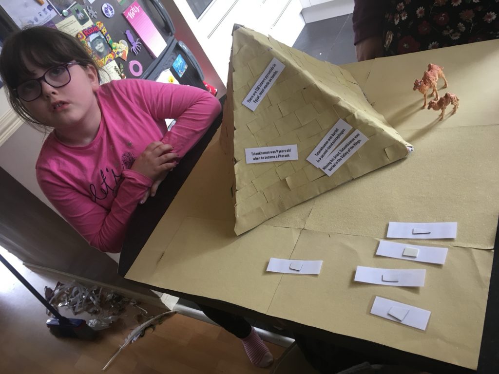 Rosie’s Artwork: Tutankhamen ‘2019